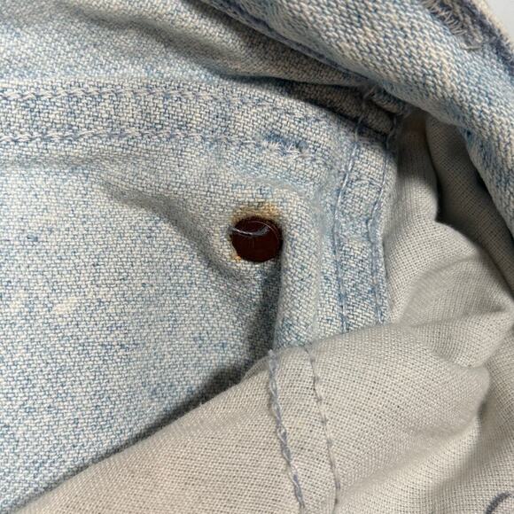 Vintage Wrangler Acid Wash High Rise Straight Leg Mom Jeans Made in USA 25x33 - Picture 13 of 13